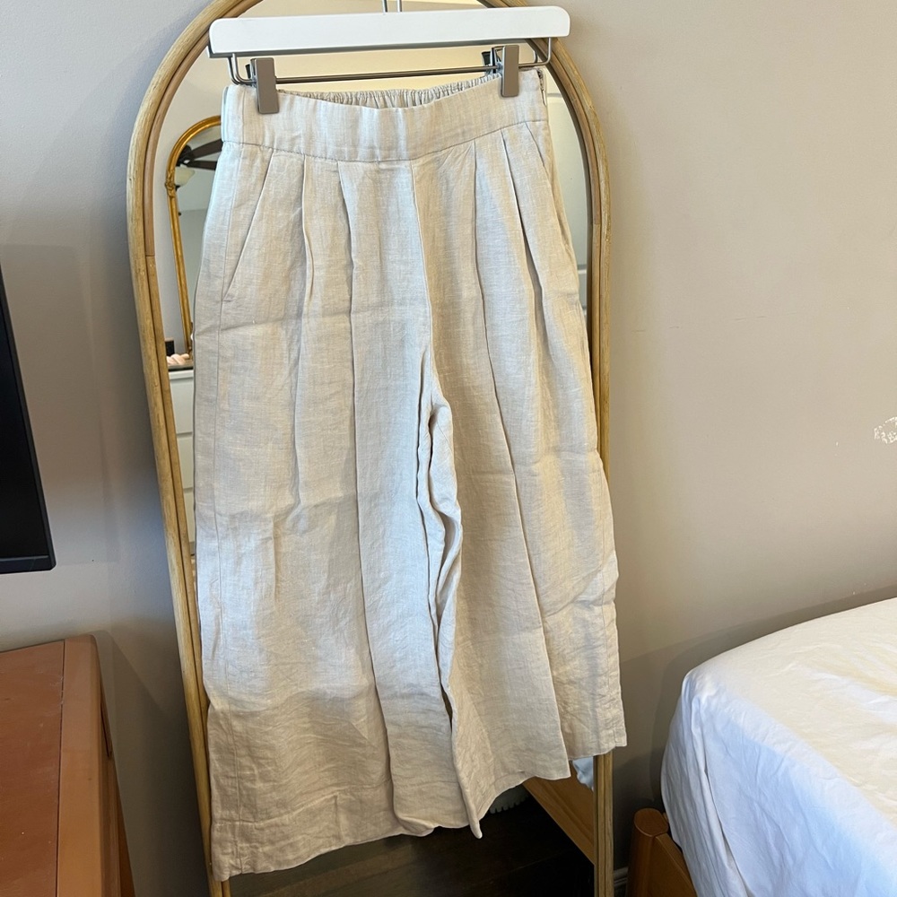 GAP linen blend pants